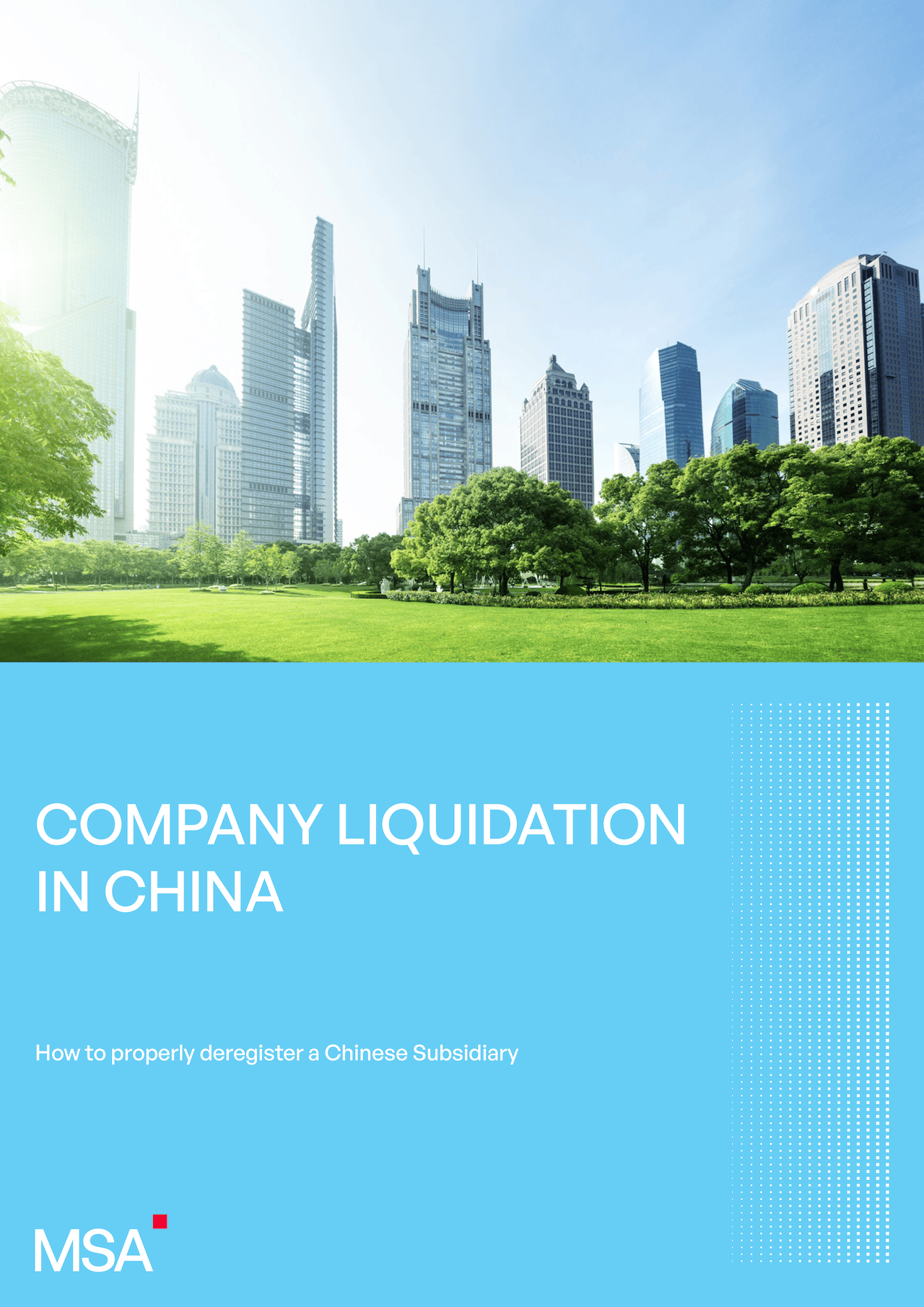 China Company Liquidation