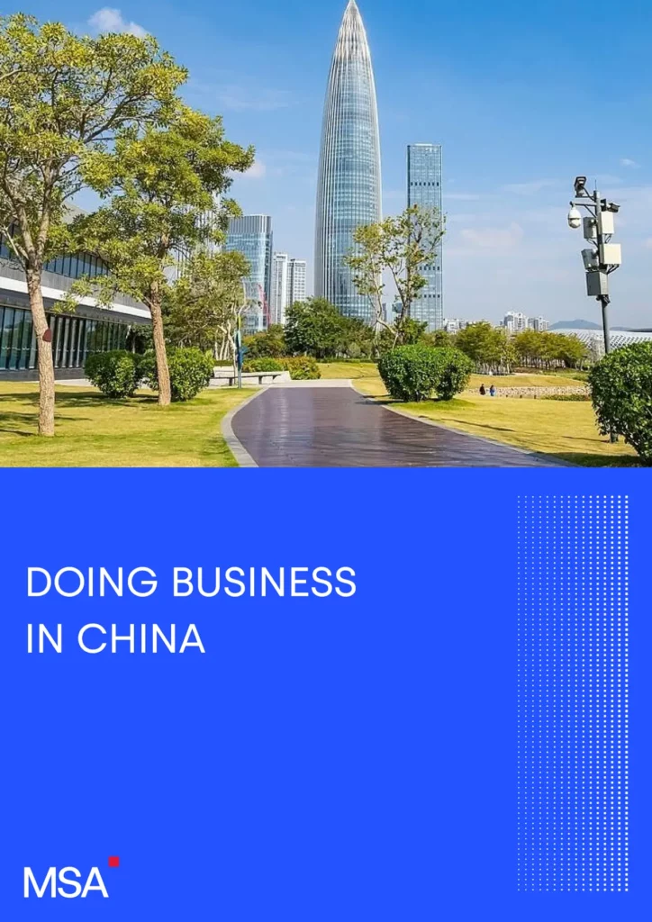 Doing Business in China